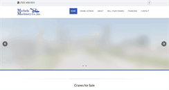 Desktop Screenshot of michelsmachinery.com
