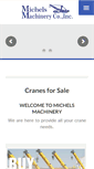 Mobile Screenshot of michelsmachinery.com